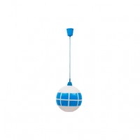 Distribuidor - Lâmpadas Diversas | Colgantes Infantil | COLGANTE SERIE TRAPECIO LILA 1XE27 REGX30 D Ref: 063093019
